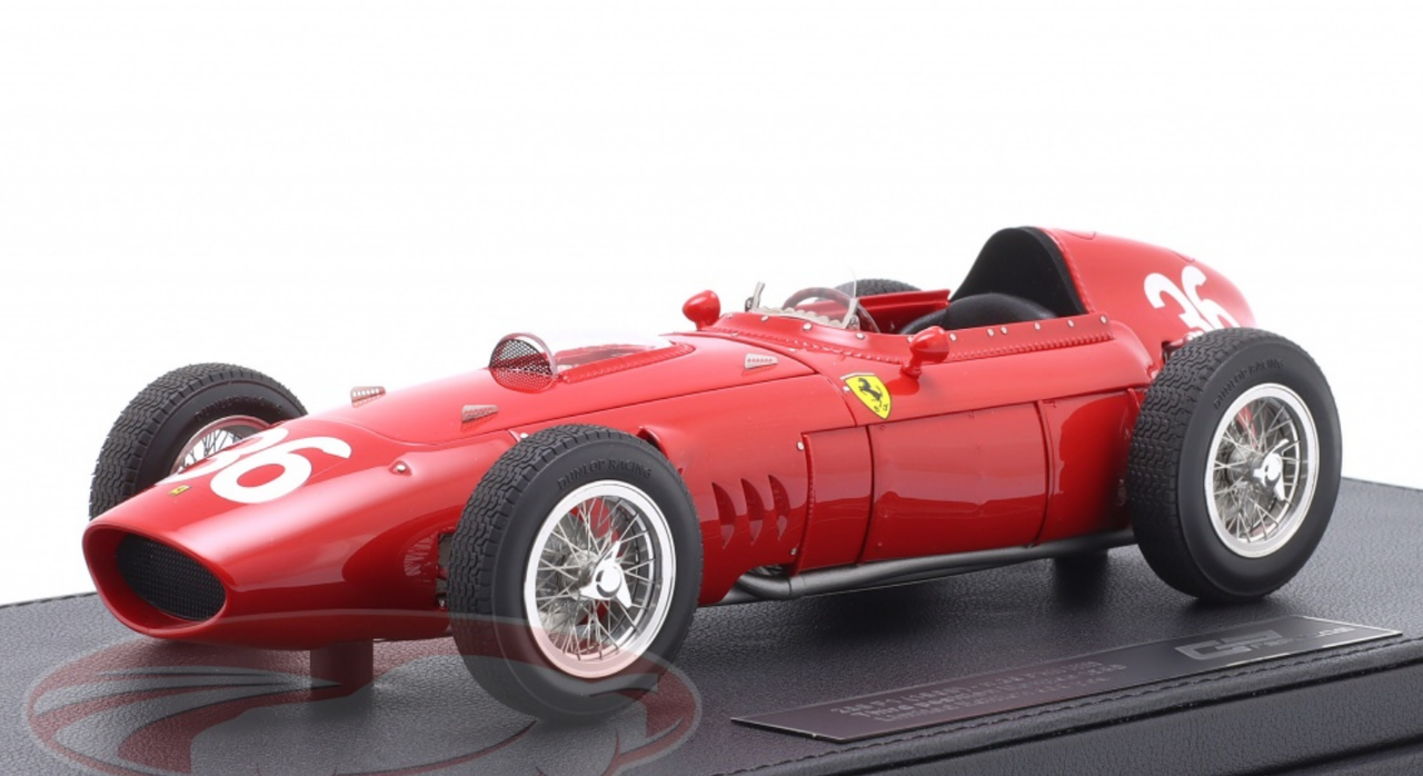 1/18 GP Replicas 1960 Formula 1 Phil Hill Ferrari Dino 246/256 F1 #36 3rd Monaco GP Car Model