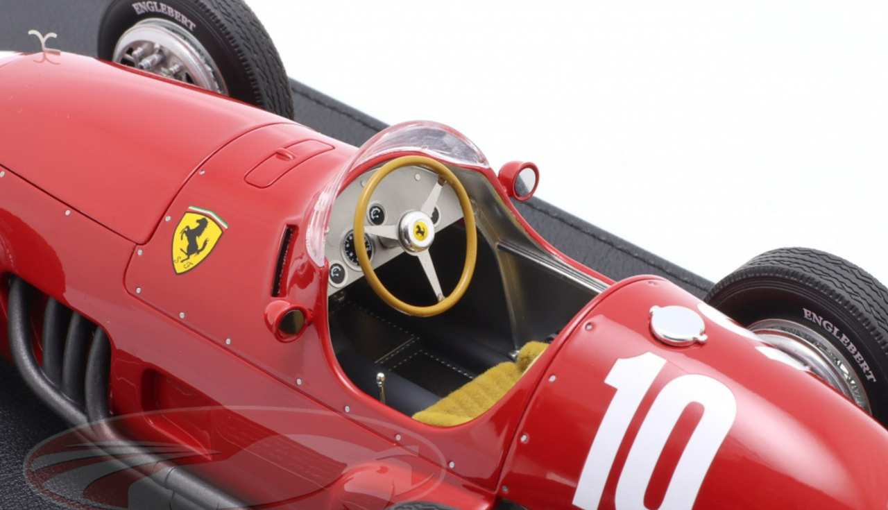 1/18 GP Replicas 1955 Formula 1 Giuseppe "Nino" Farina Ferrari 625F1 #10 3rd Argentinian GP Car Model