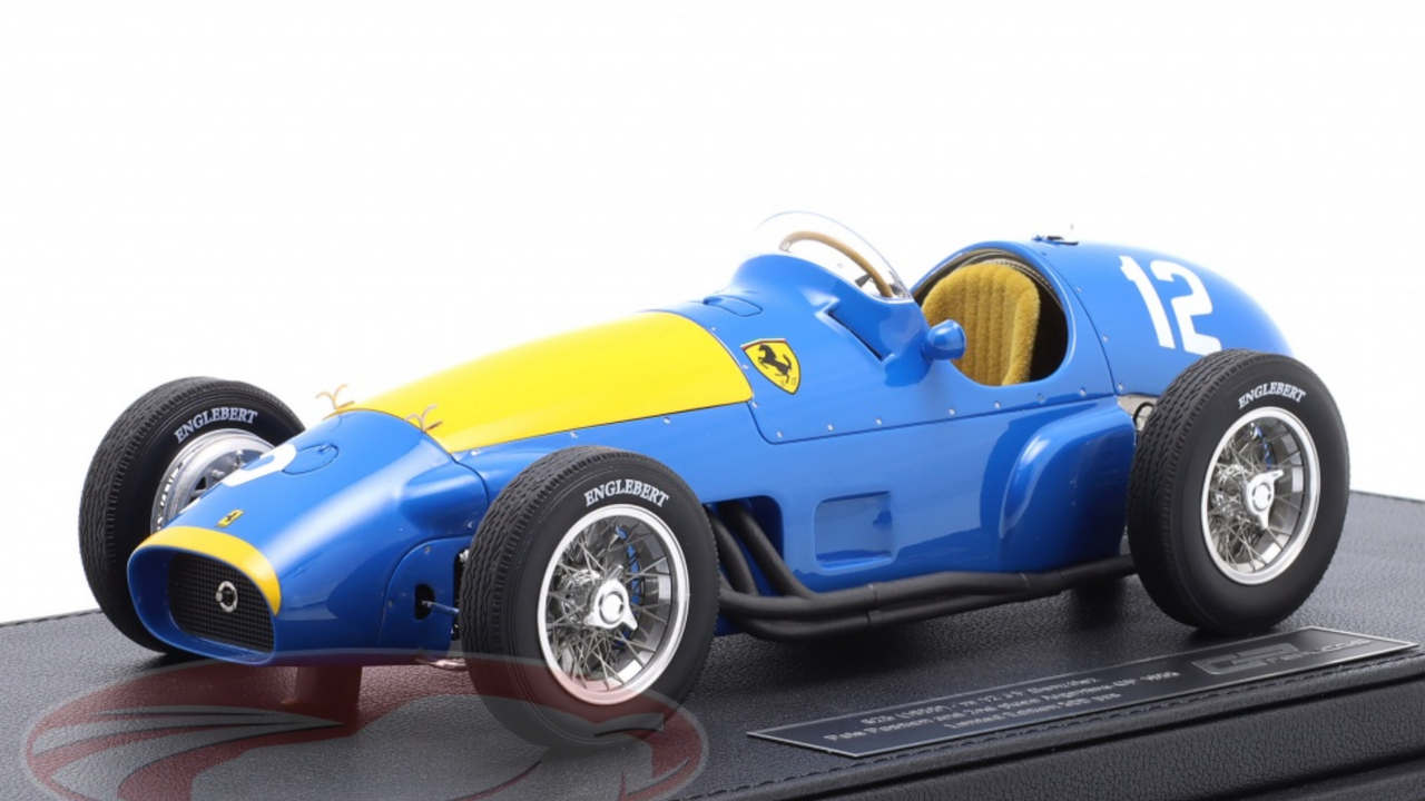 1/18 GP Replicas 1955 Formula 1 José Froilan Gonzalez Ferrari 625F1 #12 2nd Argentinian GP Car Model