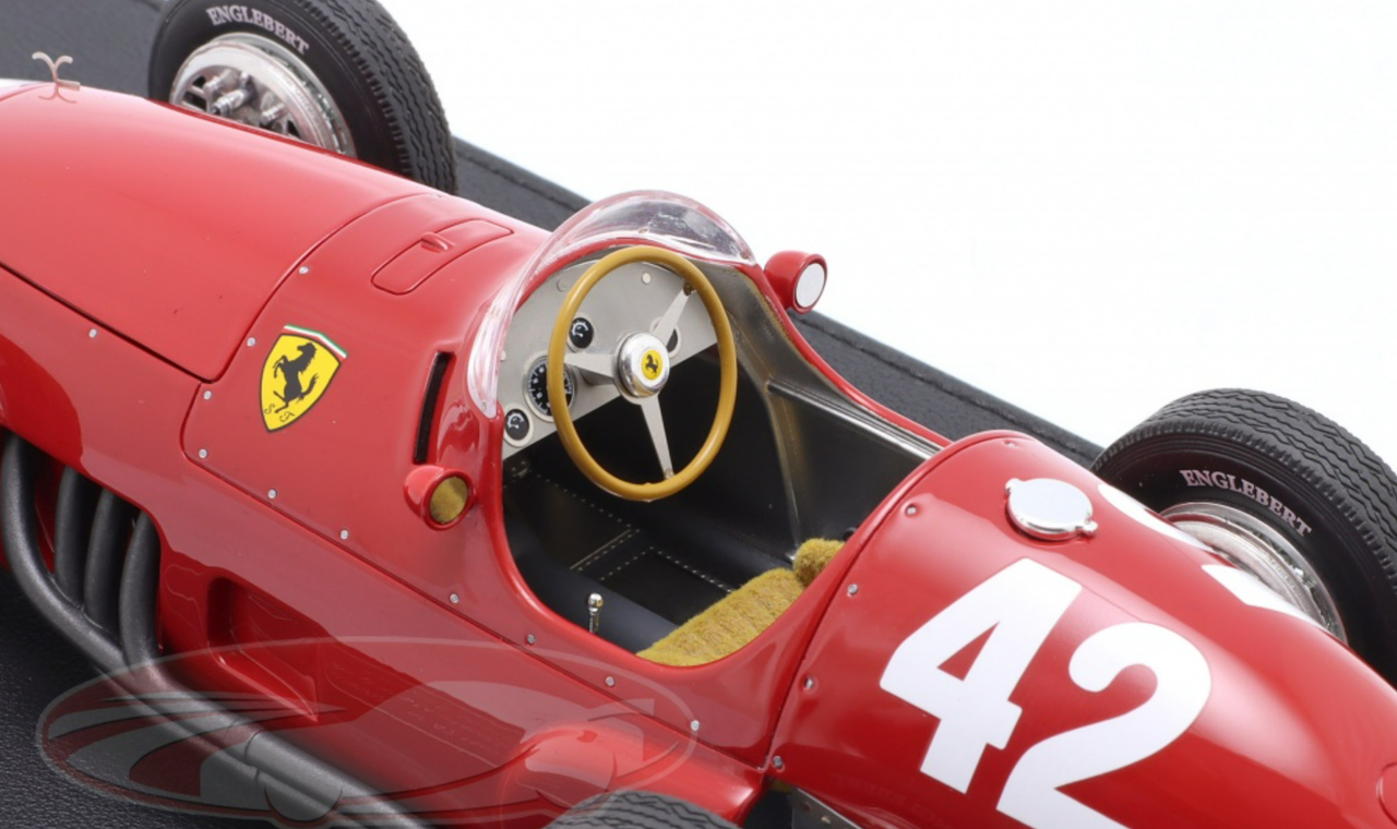 1/18 GP Replicas 1955 Formula 1 Giuseppe "Nino" Farina Ferrari 625F1 #42 4th Monaco GP Car Model