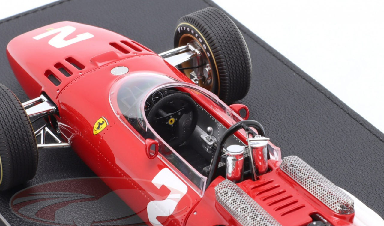 1/18 GP Replicas 1966 Formula 1 Lorenzo Bandini Ferrari 312 #2 Italian GP Car Model