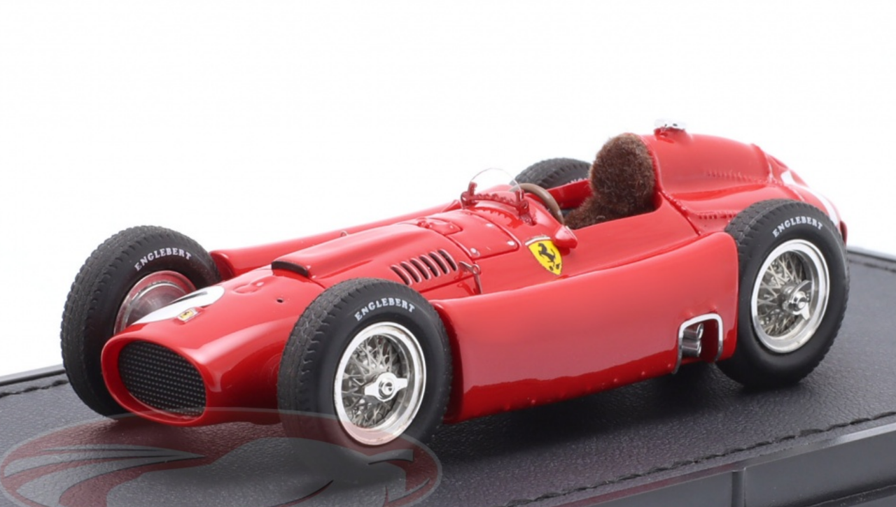1/43 GP Replicas 1956 Formula 1 Juan Manuel Fangio Ferrari D50 #1 Winner British GP Formula 1 World Champion Car Model