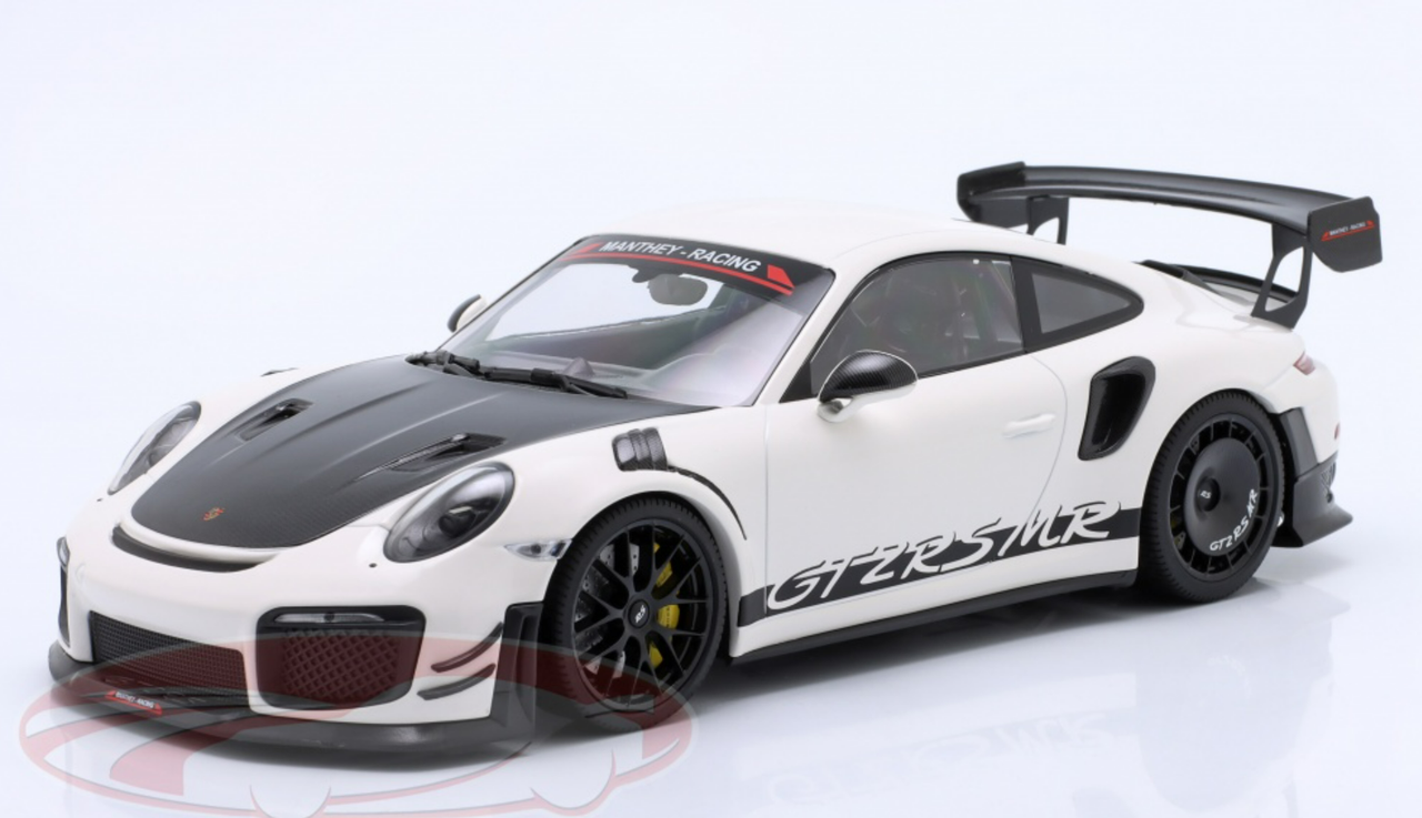 1/18 Minichamps Porsche 911 (991.2) GT2 RS MR Manthey Racing (White) Car  Model Limited 300 Pieces