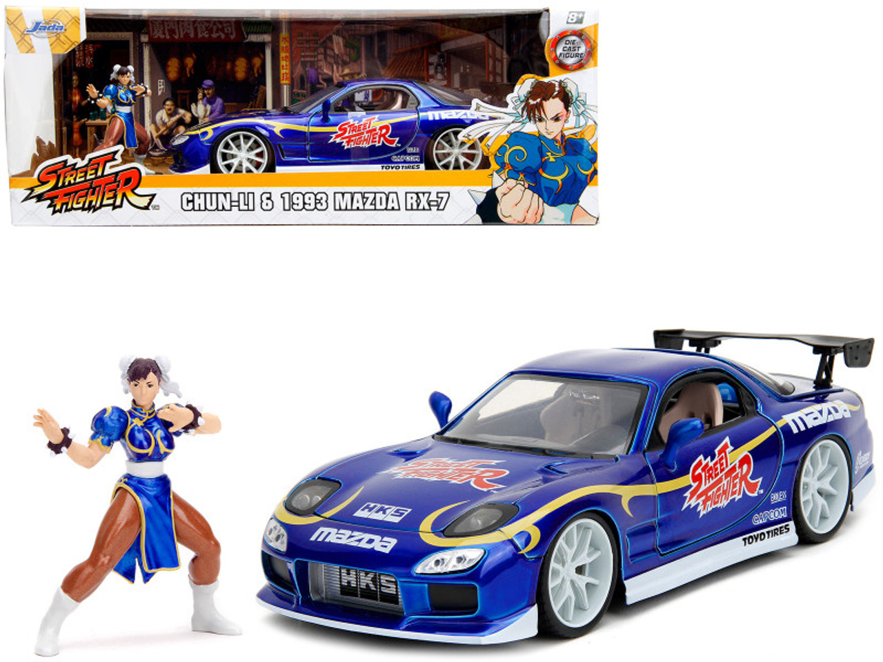 Jada Fast & Furious: Tokyo Drift Han's Mazda RX-7 1/24 Scale