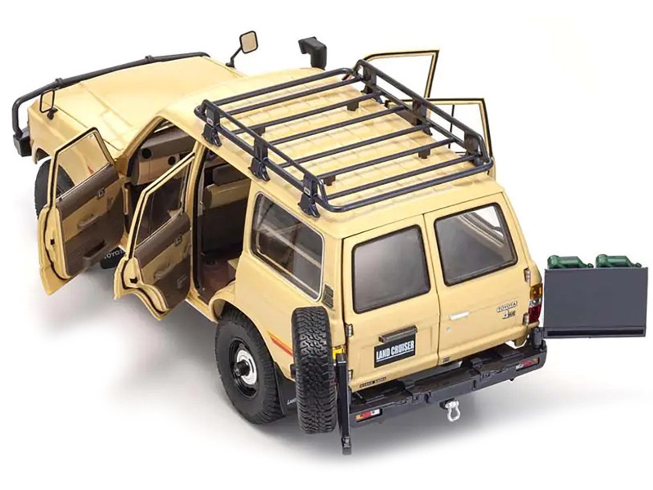 1/18 Kyosho Toyota Land Cruiser 60 (Beige) Diecast Car Model