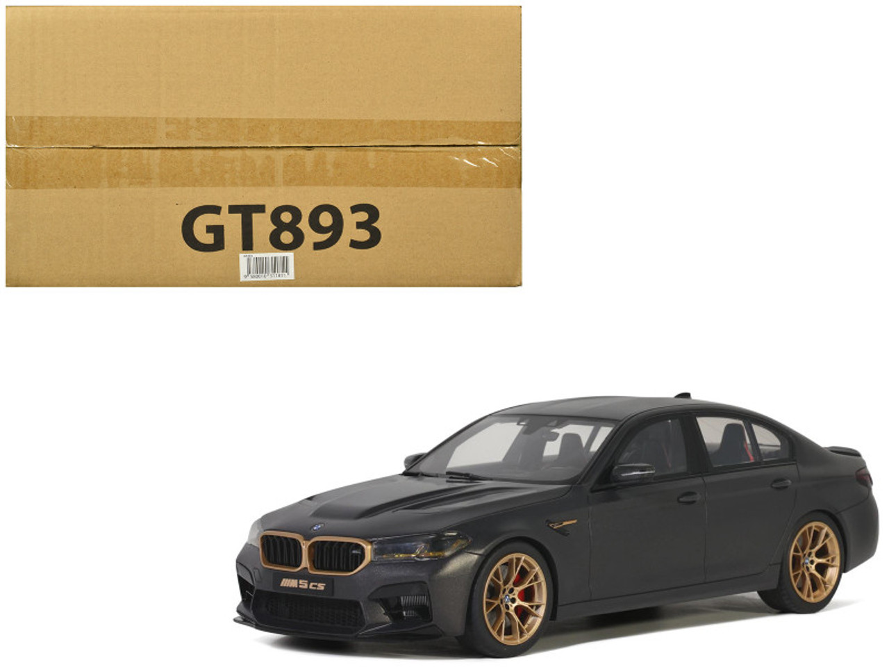 1/18 GT Spirit 2021 BMW M5 CS (F90) (Frozen Brands Hatch Grey Metallic)  Resin Car Model