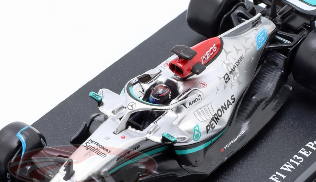 1/43 BBurago 2022 Formula 1 George Russell Mercedes-AMG F1