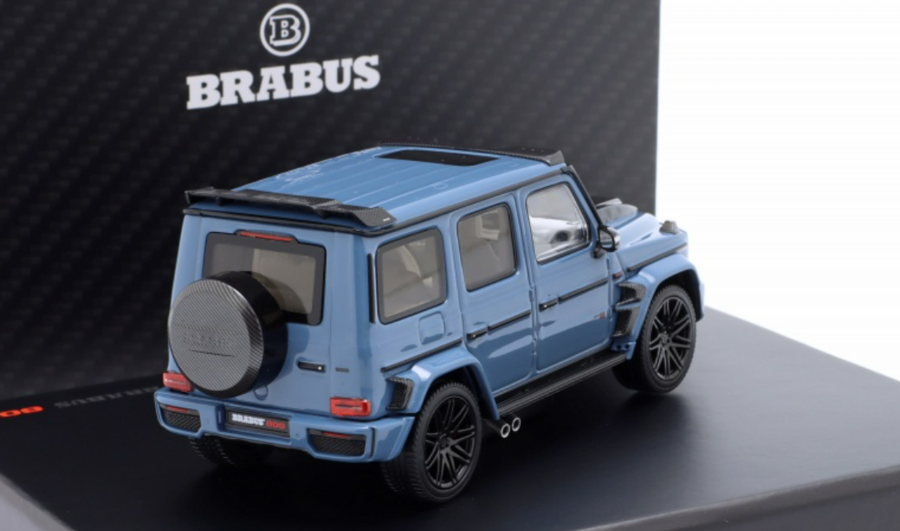 1/43 Almost Real 2020 Brabus G-Class Mercedes-Benz AMG G63 AMG (China Blue) Car Model