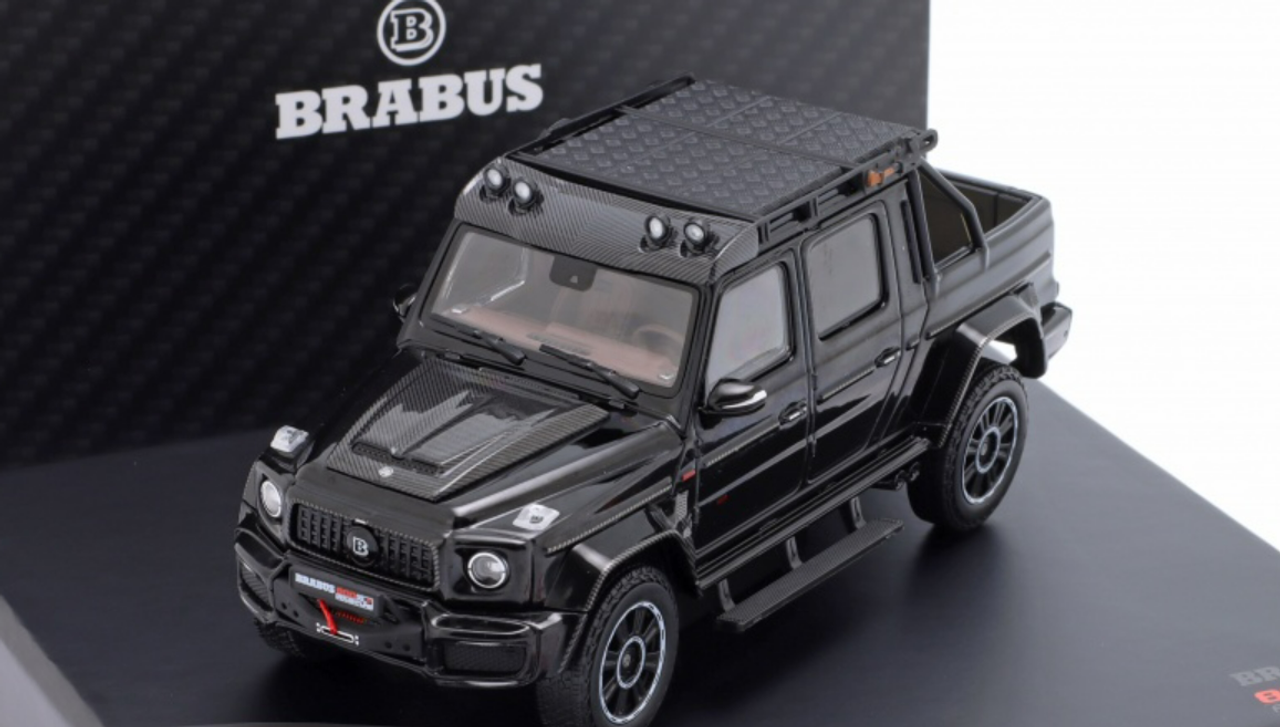 1/43 Almost Real 2020 Mercedes-Benz G-Class Brabus G800 Adventure XLP (Obsidian Black) Car Model