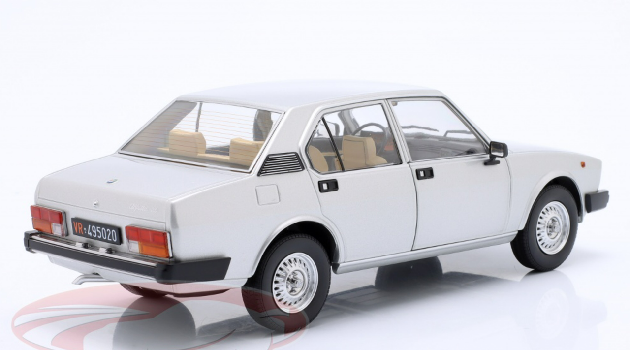 1/18 Mitica 1978 Alfa Romeo Alfetta Berlina 2000L (Silver) Car Model