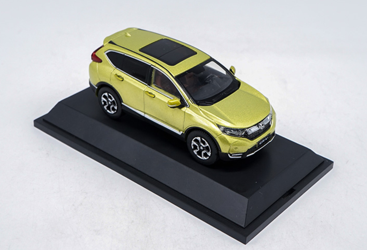 1/43 Dealer Edition Honda CRV CR-V (Yellow / Gold) Diecast Car Model