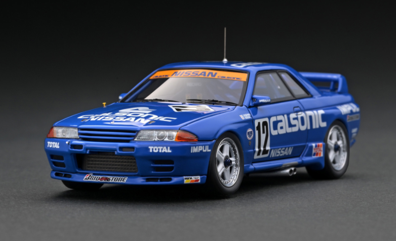 1/43 Ignition Model Nissan CALSONIC SKYLINE (#12) 1990 JTC