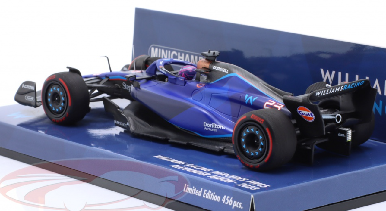 1/43 Minichamps 2023 Formula 1 Alexander Albon Williams FW45 #23 Car Model