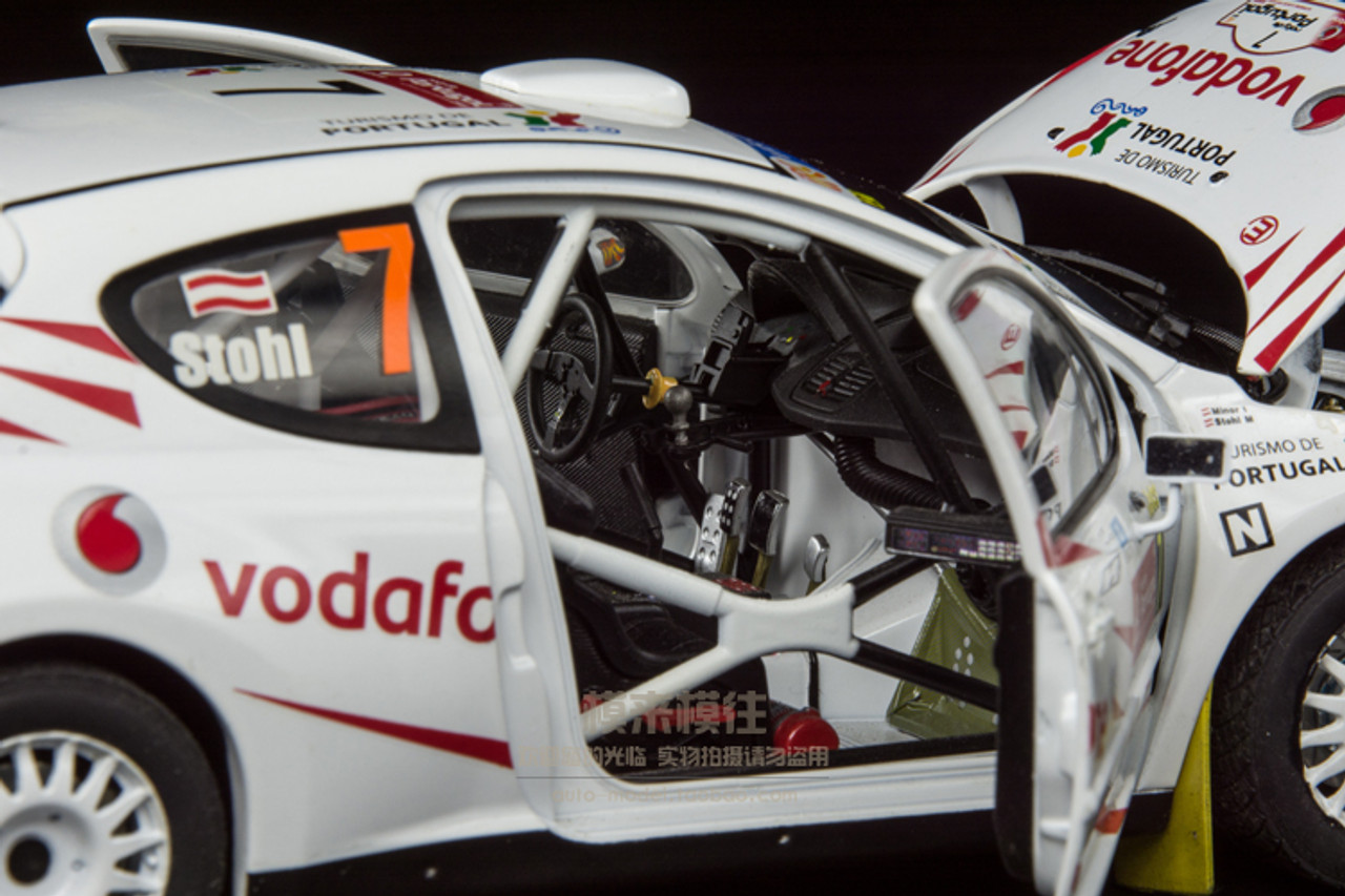 1/18 SS Sunstar Peugeot 207 S2000 WRC2008 Rally Diecast Car