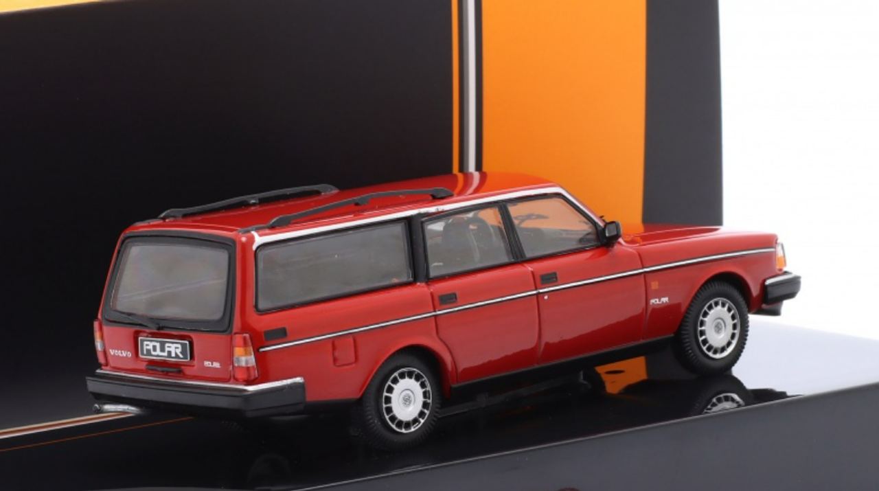 1/43 Ixo 1988 Volvo 240 Kombi (Polar Red) Car Model - LIVECARMODEL.com