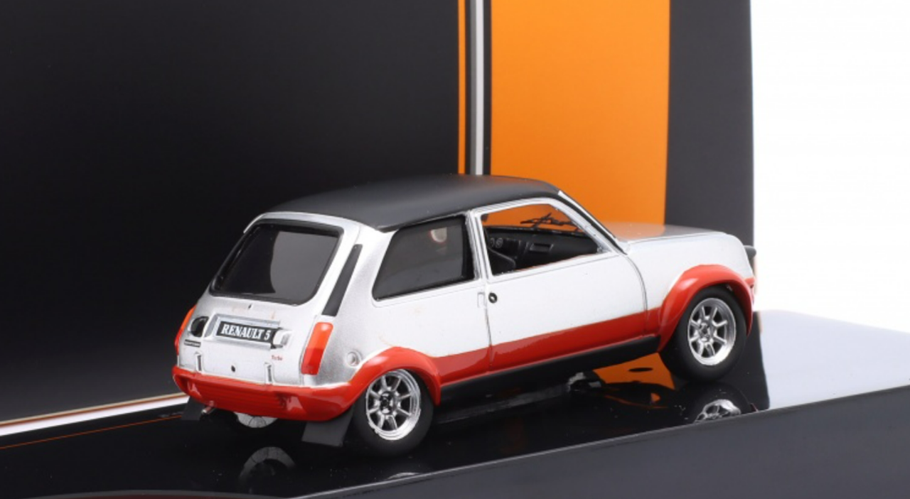 1/43 Ixo 1978 Renault Alpine Gr. 2 Custom (Silver & Red) Car Model