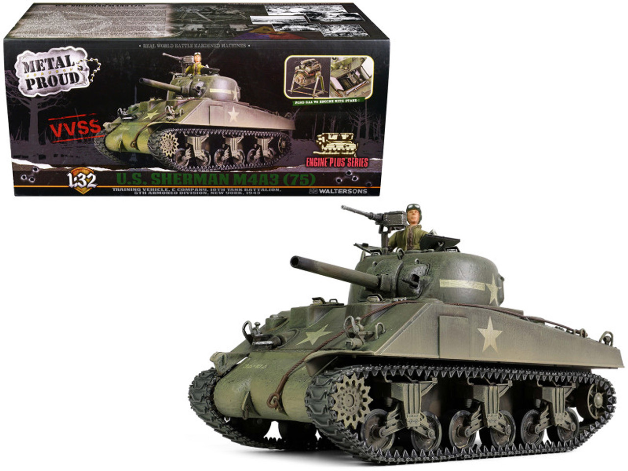 Sherman M4A3 (75) Medium Tank U.S. 