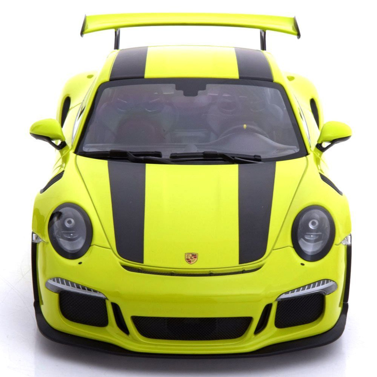 1/18 Minichamps 911 991 GT3 RS (Yellow) Diecast Car Model