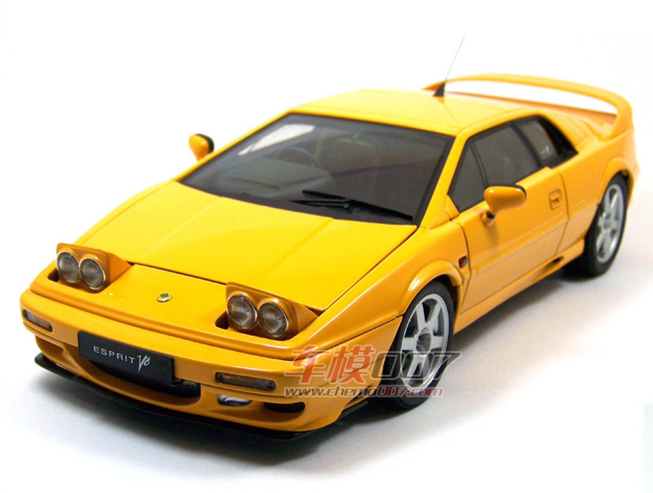 AUTOart 118 LOTUS ESPRIT V8 レトロ 希少！ 輸入 イエロー ビンテージ ...