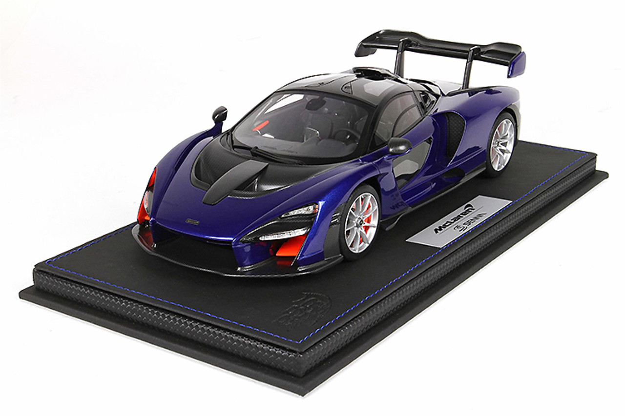 1/18 BBR McLaren Senna (Blue) Resin Car Model Limited 50 Pieces