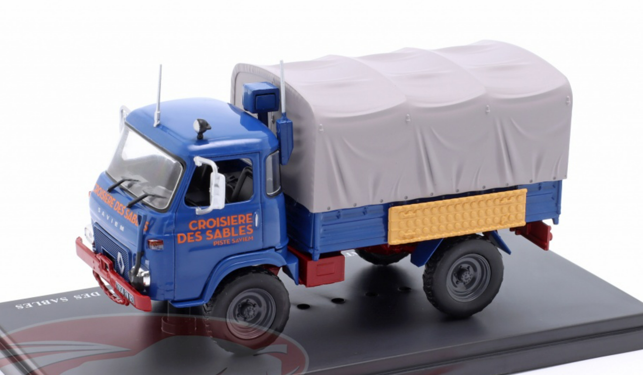 1/43 Hachette 1975 Renault Saviem TP 3 MB 39 Flatbed Truck Car Model 