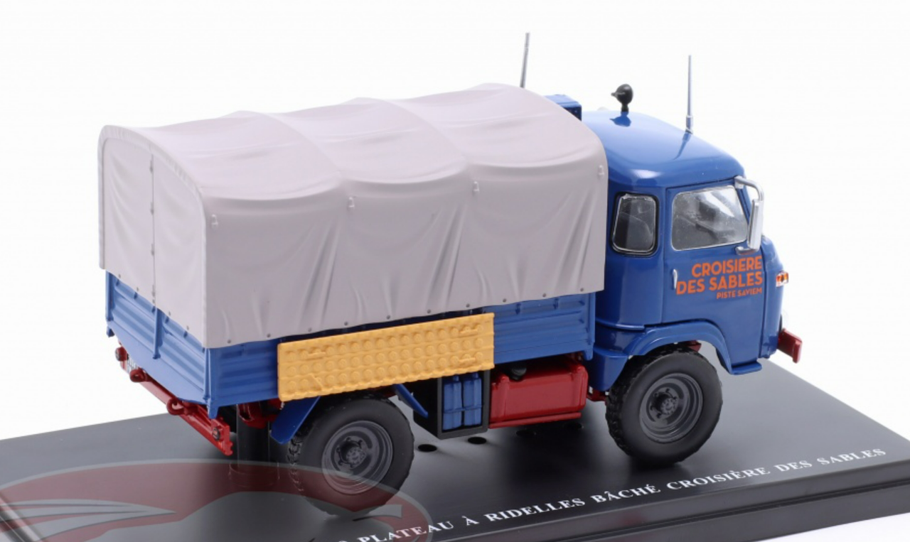 1/43 Hachette 1975 Renault Saviem TP 3 MB 39 Flatbed Truck Car Model