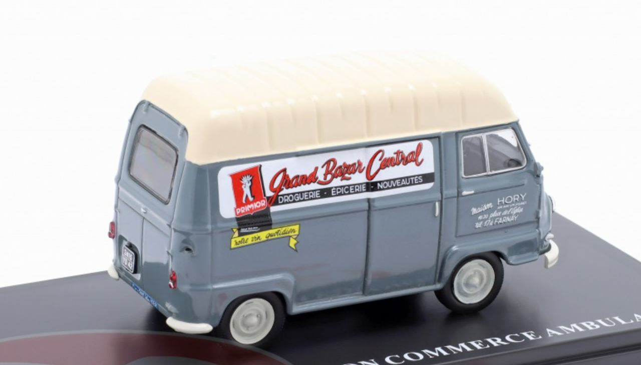 1/43 Hachette 1961 Renault Estafette Fourgon Vending Truck Car Model