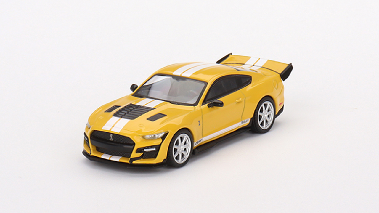1/64 MINI GT Ford Shelby GT500 Dragon Snake Concept Yellow 