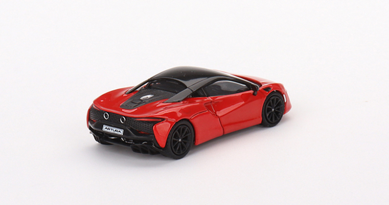 1/64 Mini GT 2023 McLaren Artura Vermillion (Red) Diecast Car Model