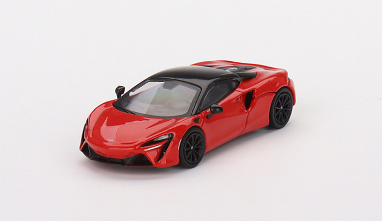 1/64 Mini GT 2023 McLaren Artura Vermillion (Red) Diecast Car Model