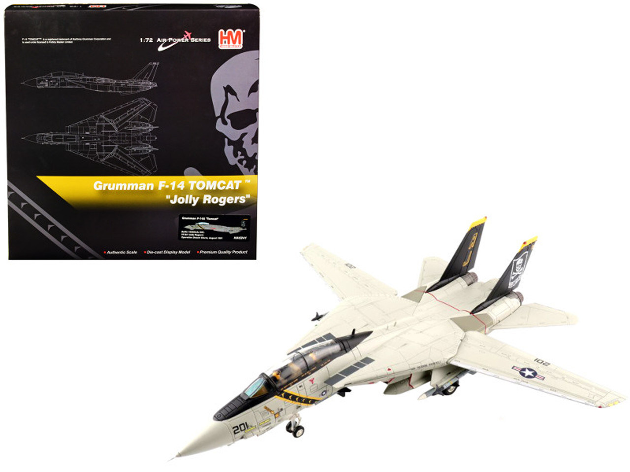 最新作新品1/72 CENTURY WINGS 　F-14A VF-84 JOLLY ROGERS AJ200 1978 戦車、軍用車両