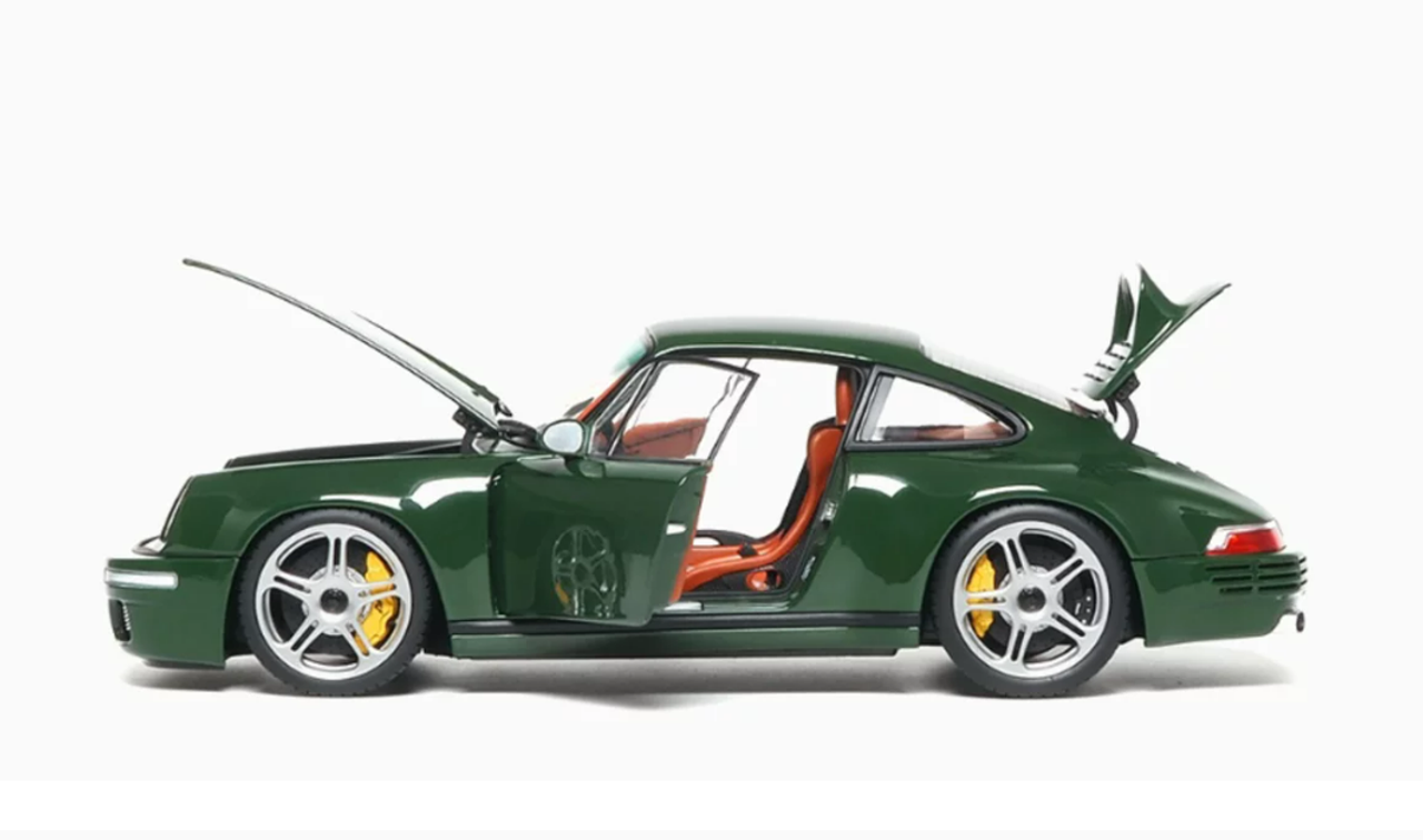 1/18 Almost Real 2018 Porsche RUF SCR (Irish Green) Car Model