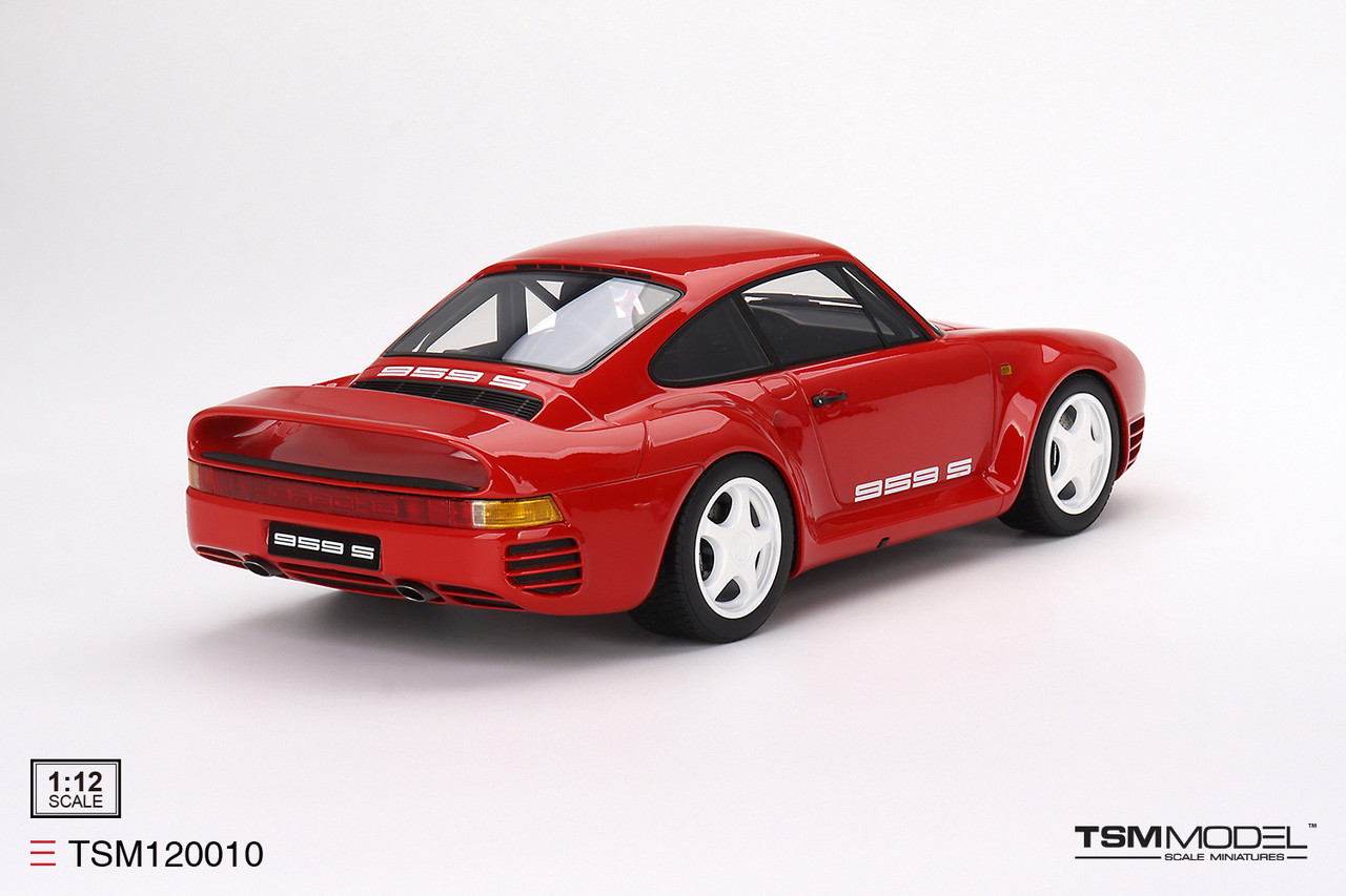 1/12 TSM Porsche 959 Sport Guards Red Resin Car Model