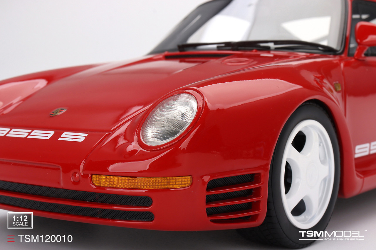 1/12 TSM Porsche 959 Sport Guards Red Resin Car Model