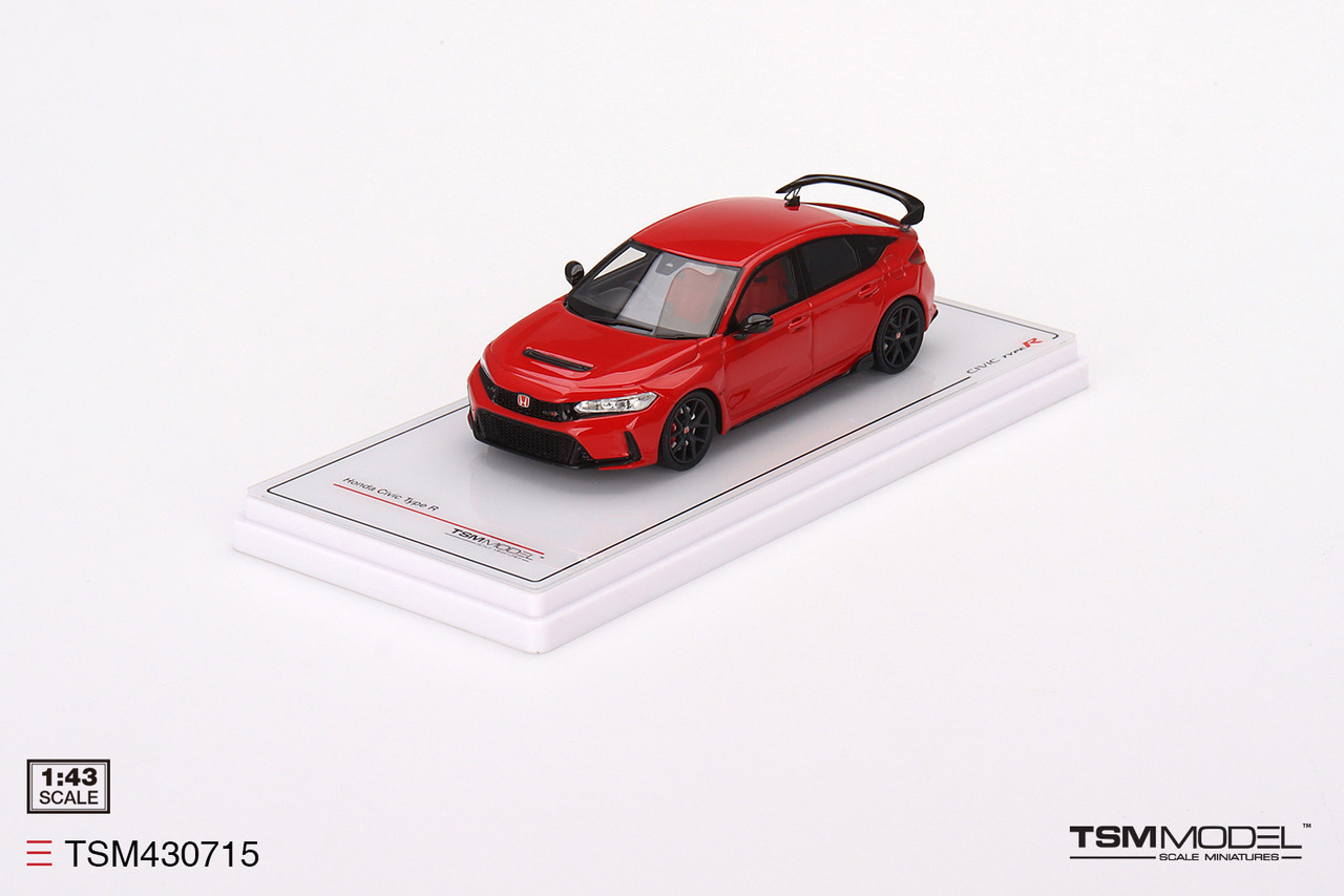 1/43 TSM 2023 Honda Civic Type R Rallye Red (RHD) Car Model