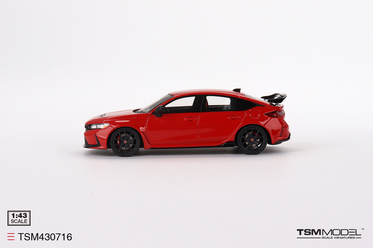 1/43 TSM 2023 Honda Civic Type R Rallye Red (LHD) Car Model