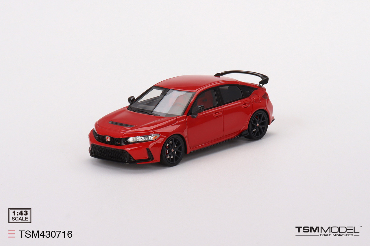 1/43 TSM 2023 Honda Civic Type R Rallye Red (LHD) Car Model