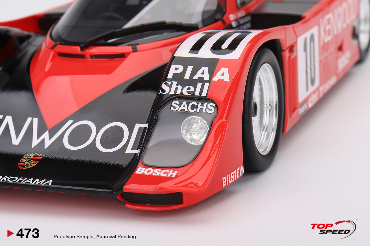 得価高評価Porsche 956 #10 Kremer Racing 伊太利屋 1984年 富士1000km Kidbox特注Spark 1/43 SKB43011 限定300pcs レーシングカー