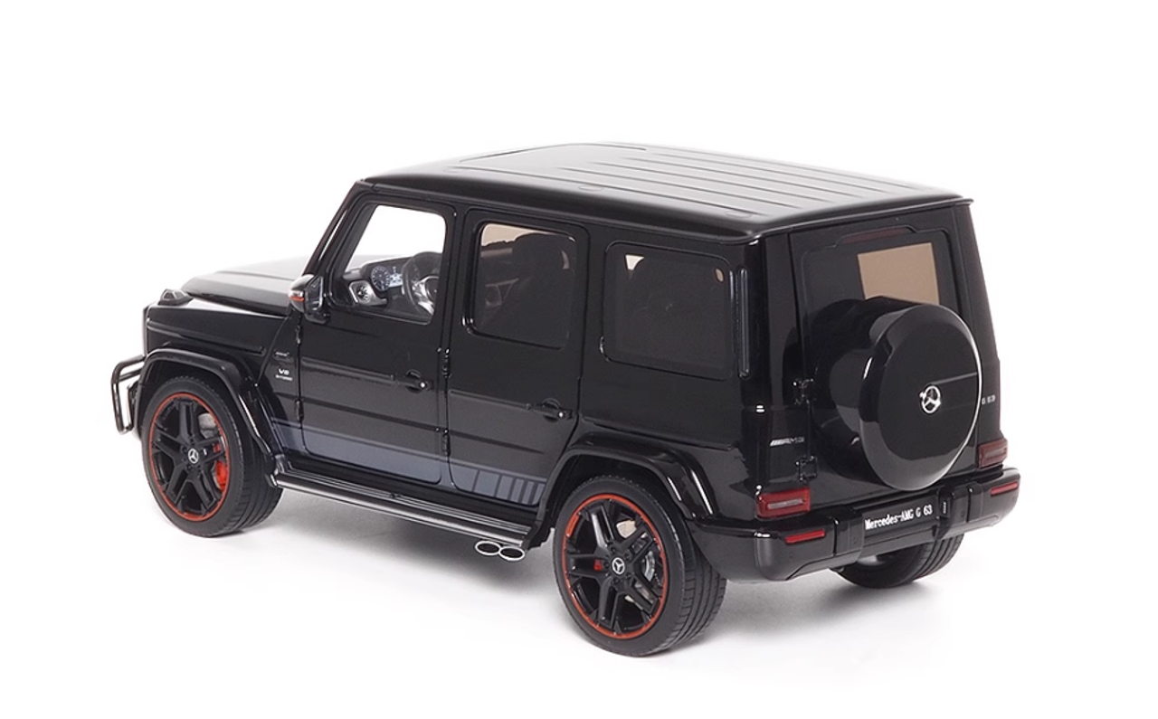 1/18 Almost Real 2019 Mercedes-Benz Mercedes G-Class G63 AMG (Obsidian Black) Car Model