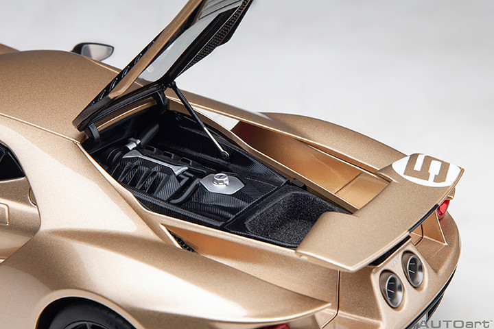 1/18 AUTOart 1/18 Ford GT Heritage Edition Holman Moody (Gold with
