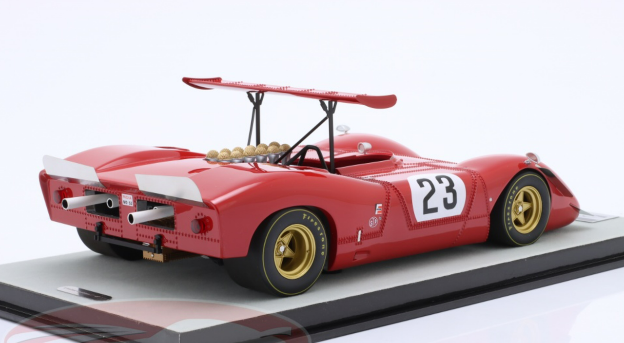 1/18 Tecnomodel 1968 Formula 1 Chris Amon Ferrari 612 Can-Am #23 Can-Am Las Vegas Car Model Limited 225 Pieces