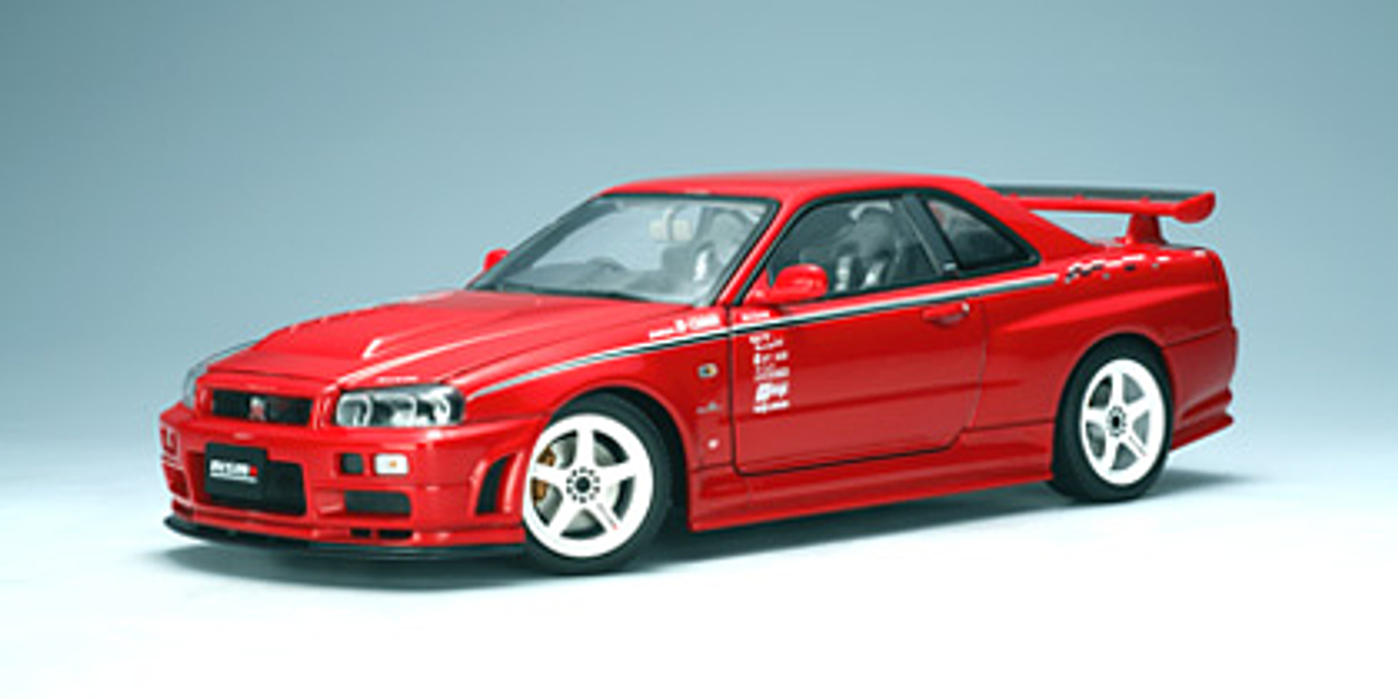 手頃価格オートアート　GT-R R34 R-tune ミニカー