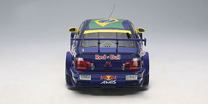1/18 AUTOart 2005 BMW E46 M3 GTR Red Bull #11 Enclosed Diecast Car