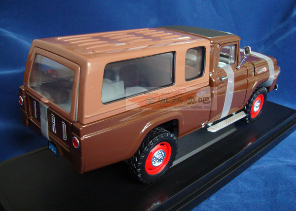 1/18 Yatming 1959 Ford F-250 Pickup Truck Diecast Car Model