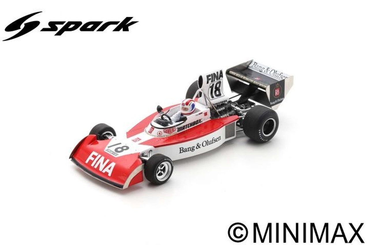 1/43 Spark Surtees TS16 No.18 German GP 1974 Derek Bell Car Model