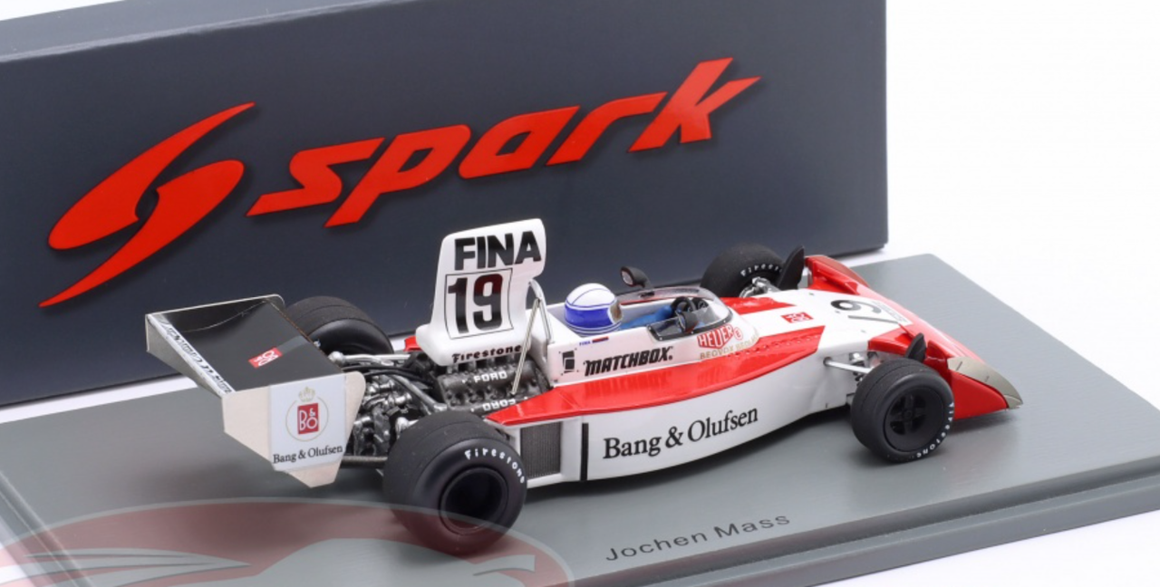 1/43 Spark Surtees TS16 No.19 German GP 1974 Jochen Mass Car Model