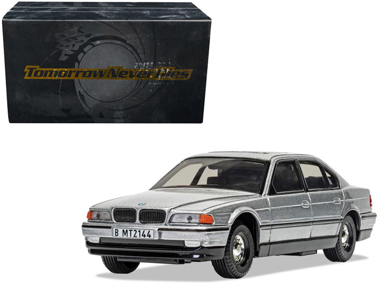 BMW 750iL Silver Metallic James Bond 007 "Tomorrow Never Dies" (1997) Movie Diecast Model Car by Corgi