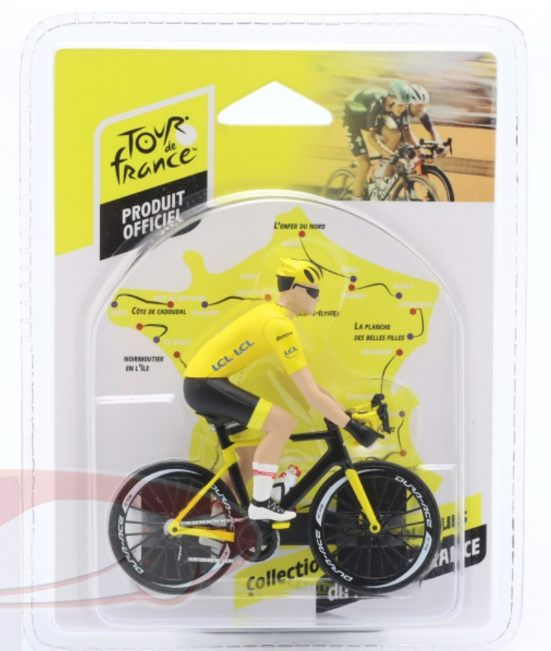 1/18 Solido Figure Cyclist Tour de France Yellow Jersey