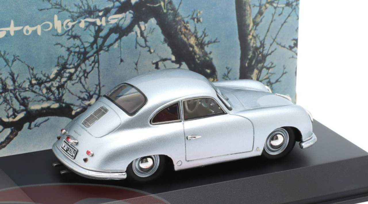 1/43 Dealer Edition 1952 Porsche 356 Christophorus No. 1 (Silver) Car Model