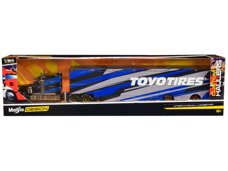 1/64 Maisto Design Custom Hauler International Lone Star Toyo Tires Car Model